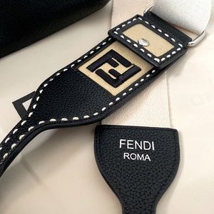 BLACK, MEDIUM SIZE, FENDI BAG.